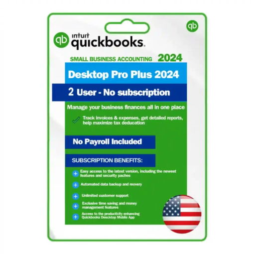 QuickBooks Desktop Pro Plus 2024 Lifetime License